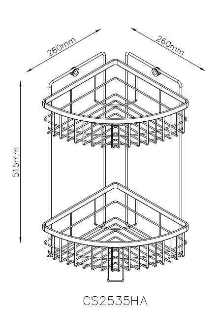 CS2535HA dimension